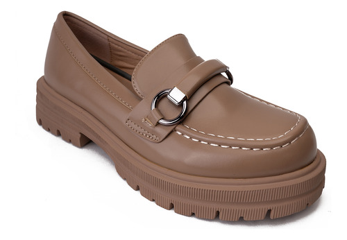 Mocasín Mujer Khaki Hortensia Thunder Blue