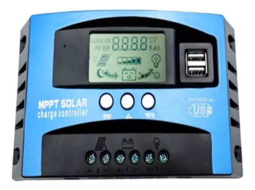 Controlador De Carga Solar Mppt 40a 12/24v (envio Do Brasil)