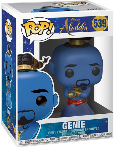 Muñeco Funko Pop Genie Aladdin Genio Disney Colección Rdf1