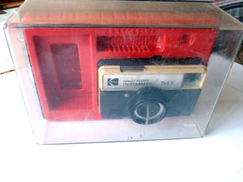 Câmera Fotográfica Kodak Instamatic 54x No Estojo Original