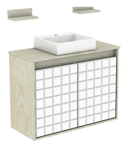 Set de inodoro Carol 7016 Arctic | Color del lavabo: blanco