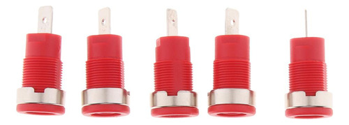 5 Unids 4 Mm Banana Plug Montaje En