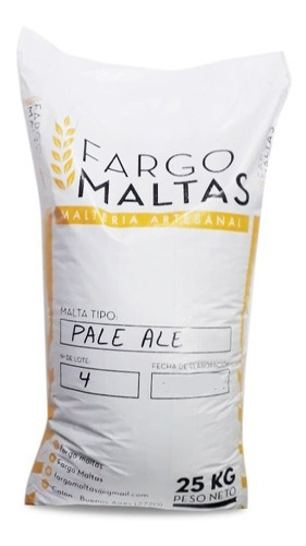 Malta Pale Ale Fargo X 25 Kg 