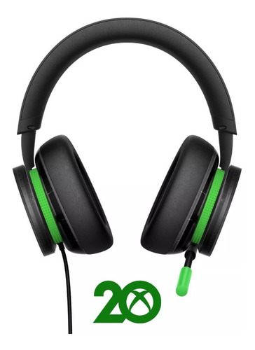 Imagen 3 de 4 de Headset Alambrico Edicion Especial 20 Aniversario Xbox X|s