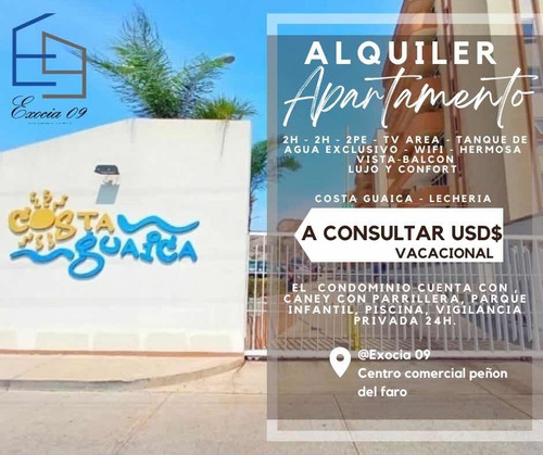Imagen 1 de 12 de Exocia 09 Ofrece En Alquiler Vacacional Hermoso Apartamento