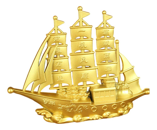 Estatueta De Decoração De Barco À Vela, Arte 10cmx7,8cm