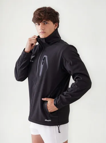 Campera Abrigo Softshell Capucha Desmontable Nueva Zelanda