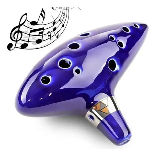 Traje Clásico De Cerámica Ocarina Con 12 Agujeros Y 6 Piezas