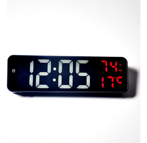 Reloj Digital Grande, Despertador, Luz Led, Temperat Dcx-671