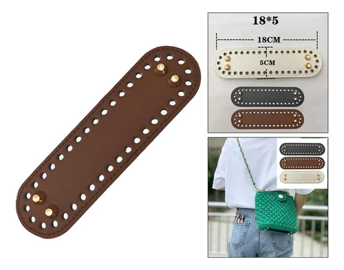 Bolso De Ganchillo Con Base De Cojín Para Bolsas Para
