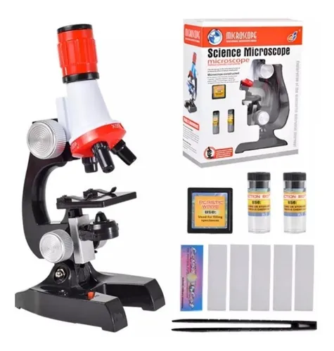 comprar Microscopio Educativo Niños 100x-400x-1200x