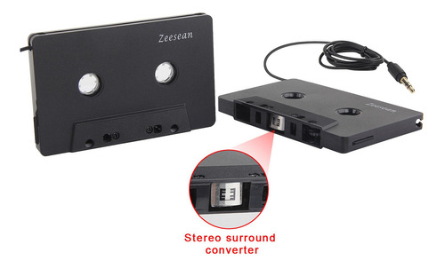 3 Adaptador De Casete A Aux Para Automóvil, Reproductor De