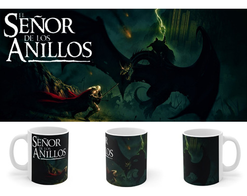 Rnm-0430 Taza Tazon El Señor De Los Anillos Lord Of The Ring