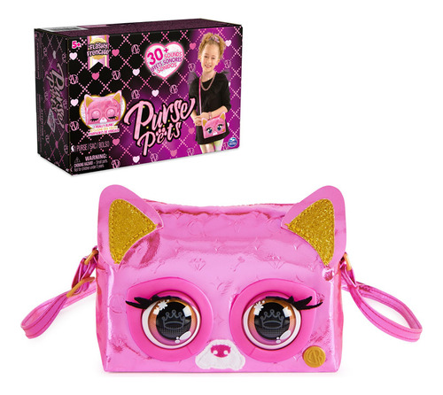 Purse Pets, Frenchie Llamativo De Humor Metálico, Juguete I