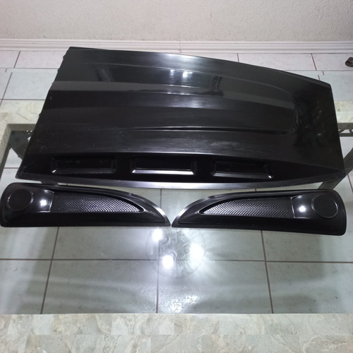 Juego Tomas De Aire Jeep Rubicon, Wrangler 2007-2018 Jk Negro