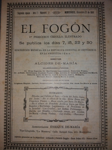 Revista 1898 Homenaje Francisco Pisano Nobleza Criolla Y Mas