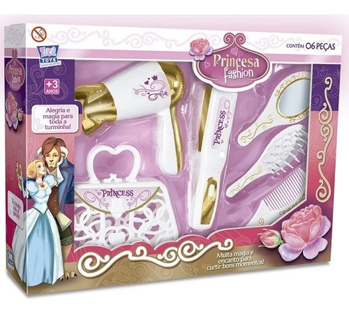 Conjunto De Acessorios Princesa Fashion Zuca Toys 7907