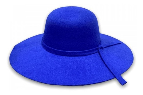 Sombrero-pava Fieltro Para Dama Ajustable Fedora