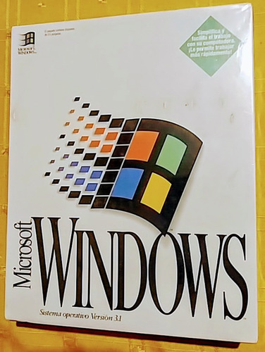 Sistema Operativo Windows 3.1 Original De Colección! Cerrado
