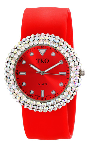 Tko Reloj De Pulsera Para Mujer Con Bisel De Cristal Y Corre