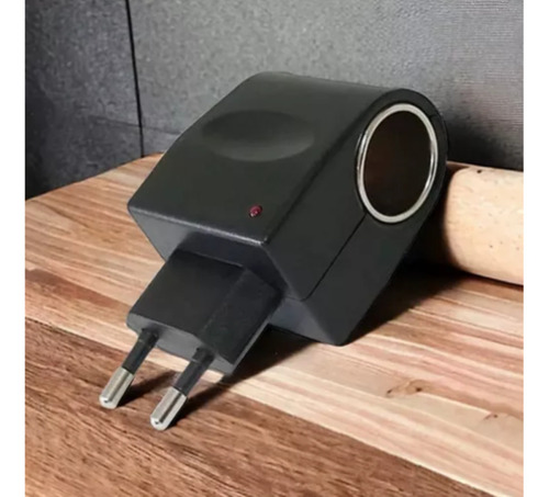 Carregador De Tomada Com Adaptador 12v Veicular Para Casa, Compatível Com Isqueiro Automotivo, 220V, Portátil E Prático