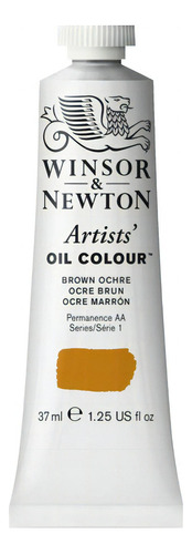 Tinta a óleo Winsor & Newton Artist 37 ml S-1 para escolher a cor a óleo marrom ocre S-1 nº 059