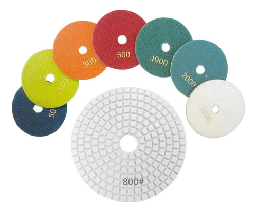 V 10 Peças De Disco De Moagem De Mármore De Granito De 4