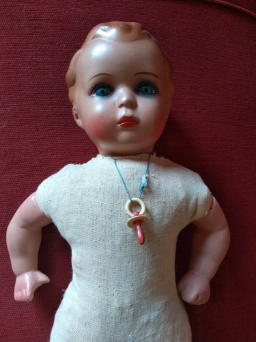 Antiguo Muñeco Bebe De Porcelana Excelente Estado (Usado)