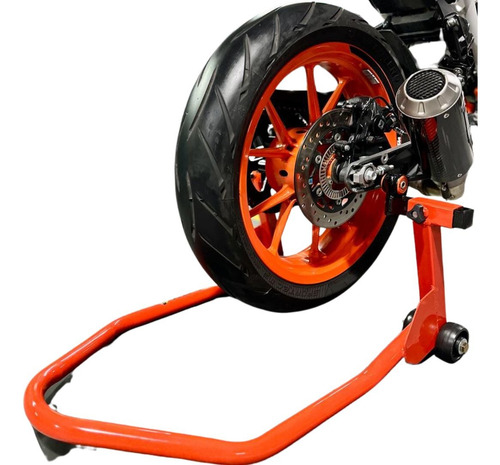 Caballete Reforzado Para Moto Con Y Sin Spools