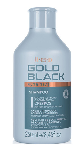Amend Gold Black Nutritive Shampoo 250 Ml