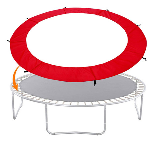 Cubierta De Almohadilla De Trampolín Protector De 3,96 M