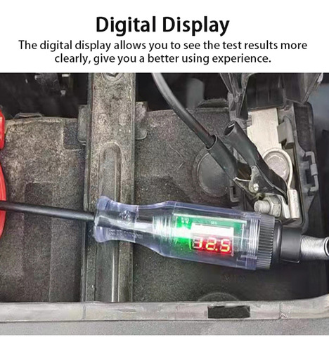 Probador De Circuito Eléctrico Portátil Para Automóvil Con P