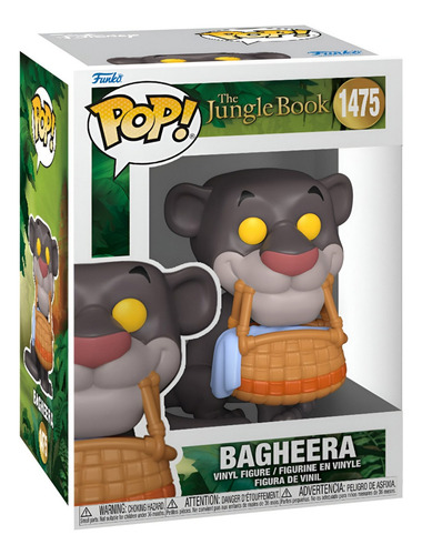 Funko Pop! El Libro De La Selva - Bagheera Con Canasta