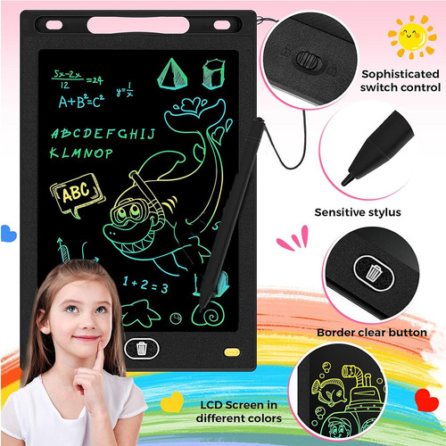 Tableta De Escritura Lcd Drawing Magic Board De 12 Pulgadas