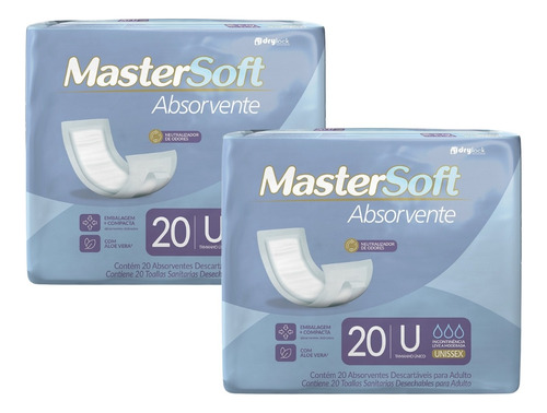 Absorvente Dry Geriátrico, Pós Parto, Pós Operatório Unissex