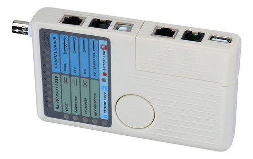 Rastreador De Cables Lan Rj45, Rj11, Usb Y Bnc