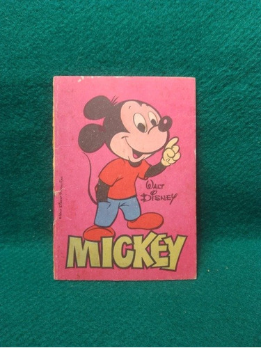 Minilibro 7 Mickey Disney (bruguera 1979)