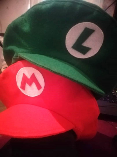 Gorra De Mario Bros O Luigi 