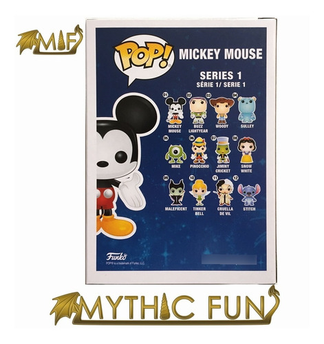 Funko Pop Disney - Mickey Mouse 01 (Usado)