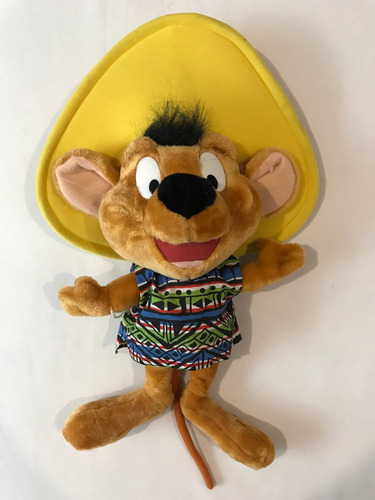 Peluche De Speedy Gonzalez 100% Original Looney Tunes Spidy (Usado)