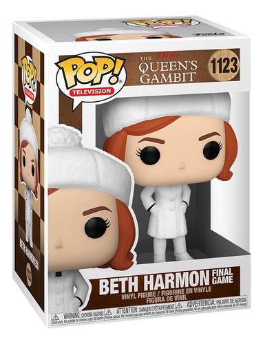 Funko Pop Tv Queens Gambit Beth Harmon Finale  Juego Final 