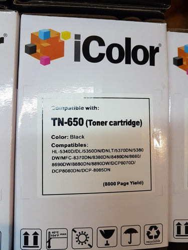 Imagen 1 de 1 de Cartucho De Toner Alternativo Brother 650