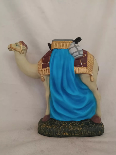 Presepio Camelo 30 Cm Peca Avulsa Cor Pintura A Mão