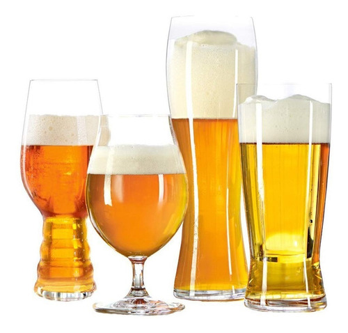 Imagen 1 de 5 de Set Tarros Cerveceros Cerveza Copas Cerveceras Cristal Vidrio Aleman Europeo Juego De Tarros Modelo Kit
