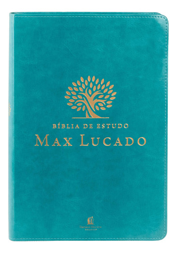 Livro Bíblia De Estudo Max Lucado (nvi, Capa Em Courosoft Ve