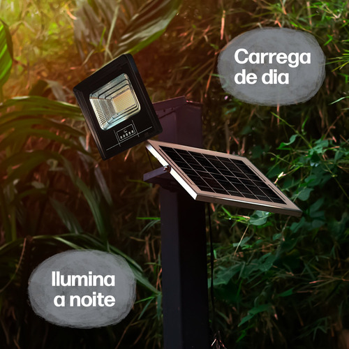 Kit 5 Refletor Luminária Solar 1000w Led Linha Sor Pro