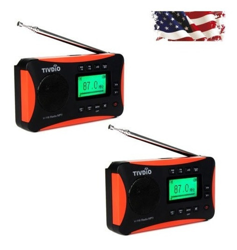 2 × Fm Mw Sw Radio Marca Dsp Receptor Mp3 Jugador Sueño Temp