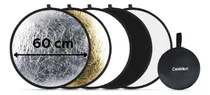 Comprar Flex Reflector Luz Flash 5 En 1 60cm Video Fotografia
