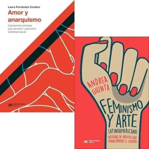 Pack Amor Y Anarquismo + Feminismo Y Arte Latinoamericano