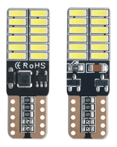 Led T10 Canbus 24 Led Smd Brillo Extremo